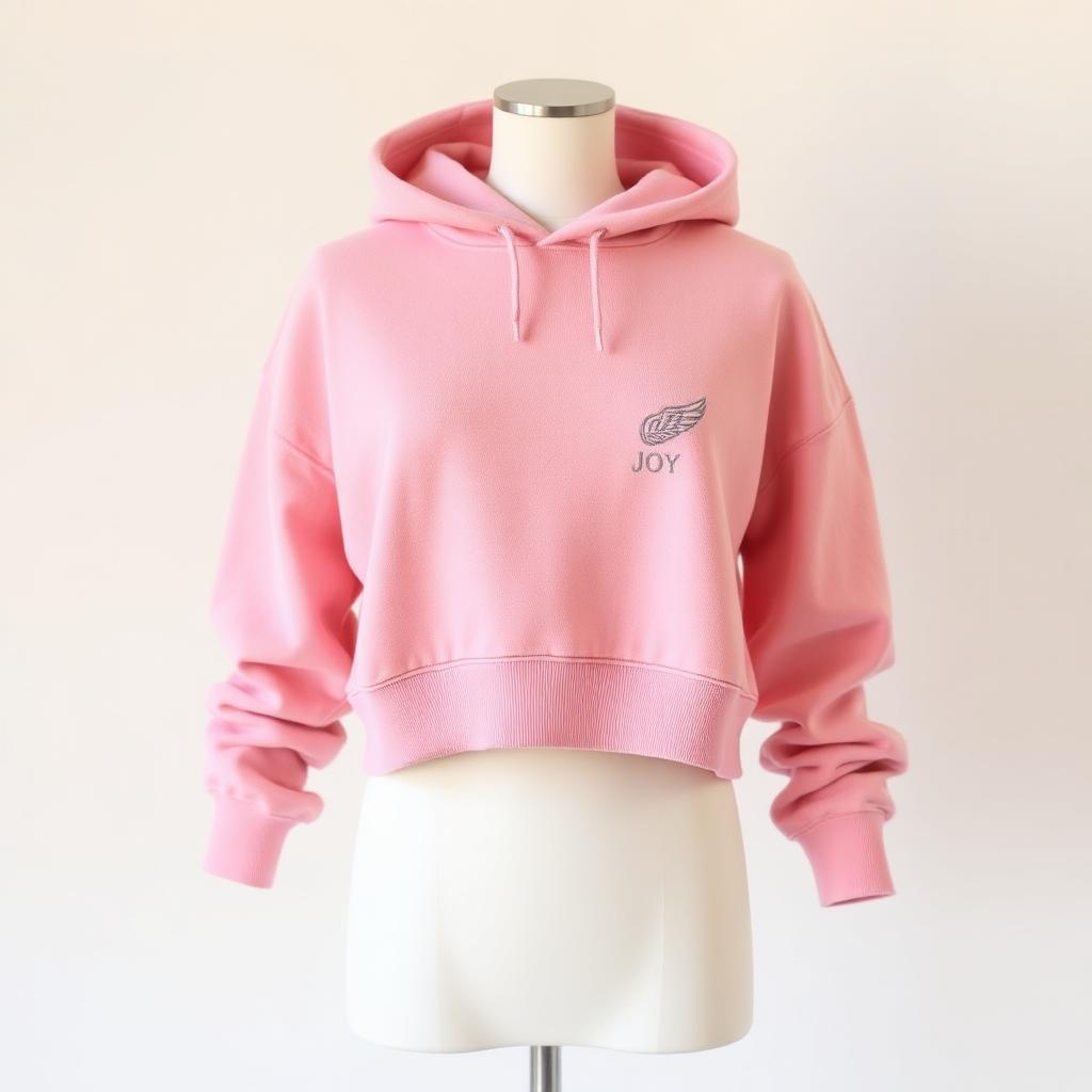 Joy Cropped Hoodie