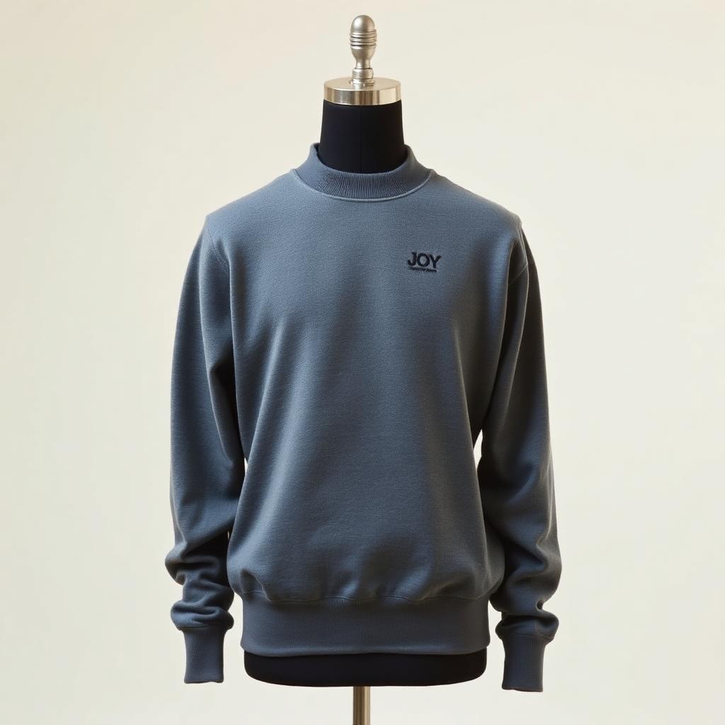 Joy Mock-Neck Crew