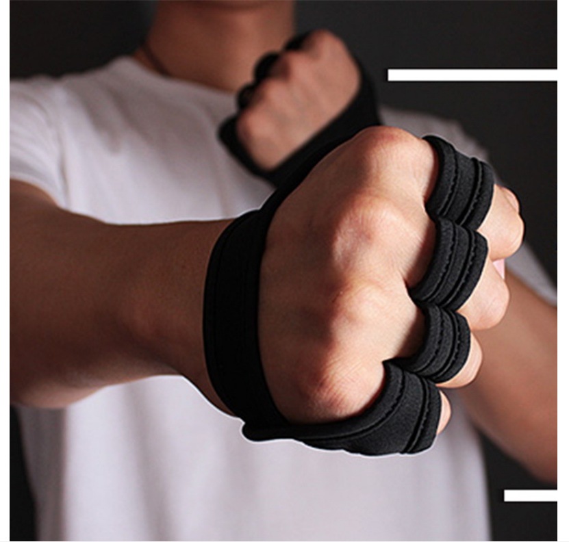 EasyGrip™  Black Breathable Weightlifting Gloves