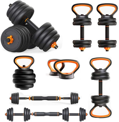 GymBros™  Dumbbells/Kettlebells Combination 6 in 1