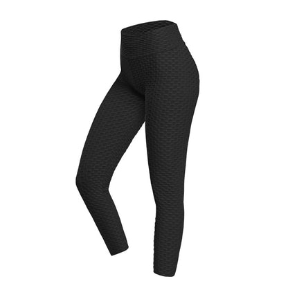 Fitness Yoga Pants Women's Tummy Control High Waist Leggings Running