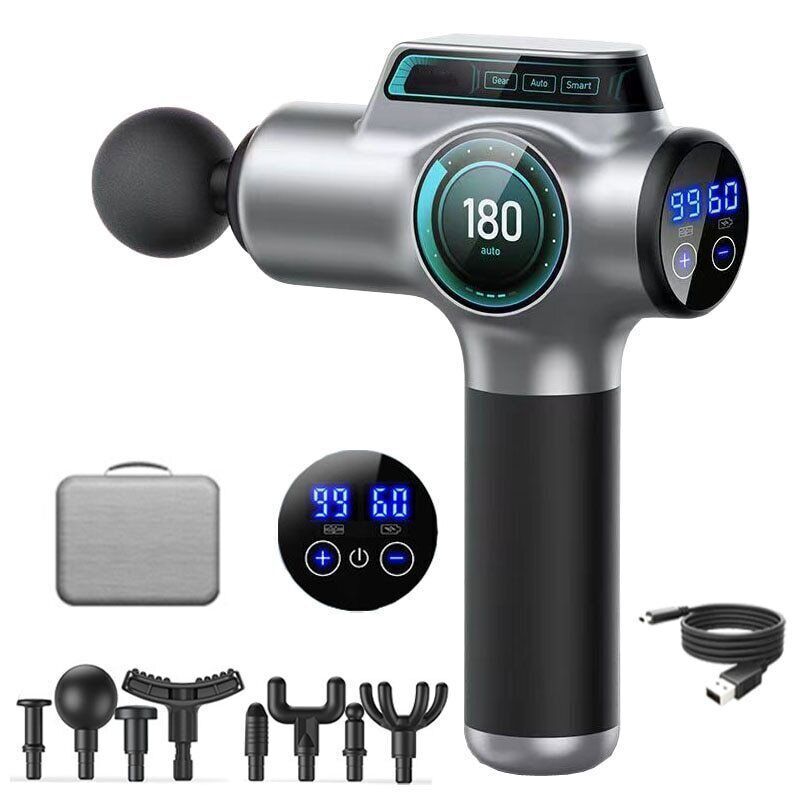 TechnoPro™  Massage Gun Relaxation With LCD Screen